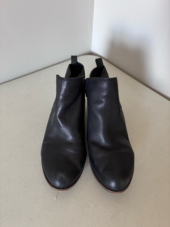Lucky Brand Shoes - Lucky Brand Black Leather Ankle Booties
